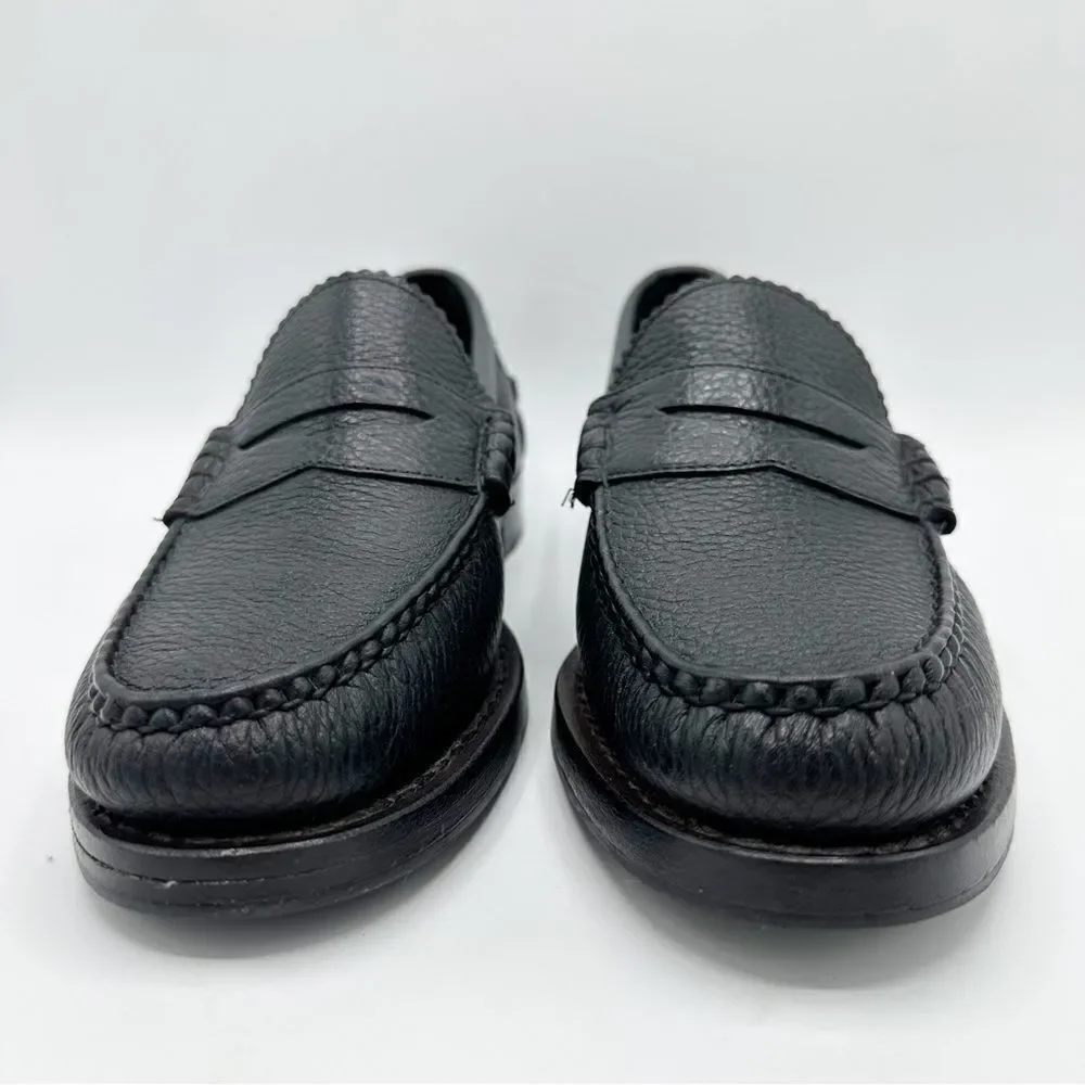 Brooks‎ Brothers x Allen Edmonds Black Leather Penny Loafers 10.5 D